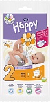 Подгузники детские Happy Mini, 3-6кг., 1шт.